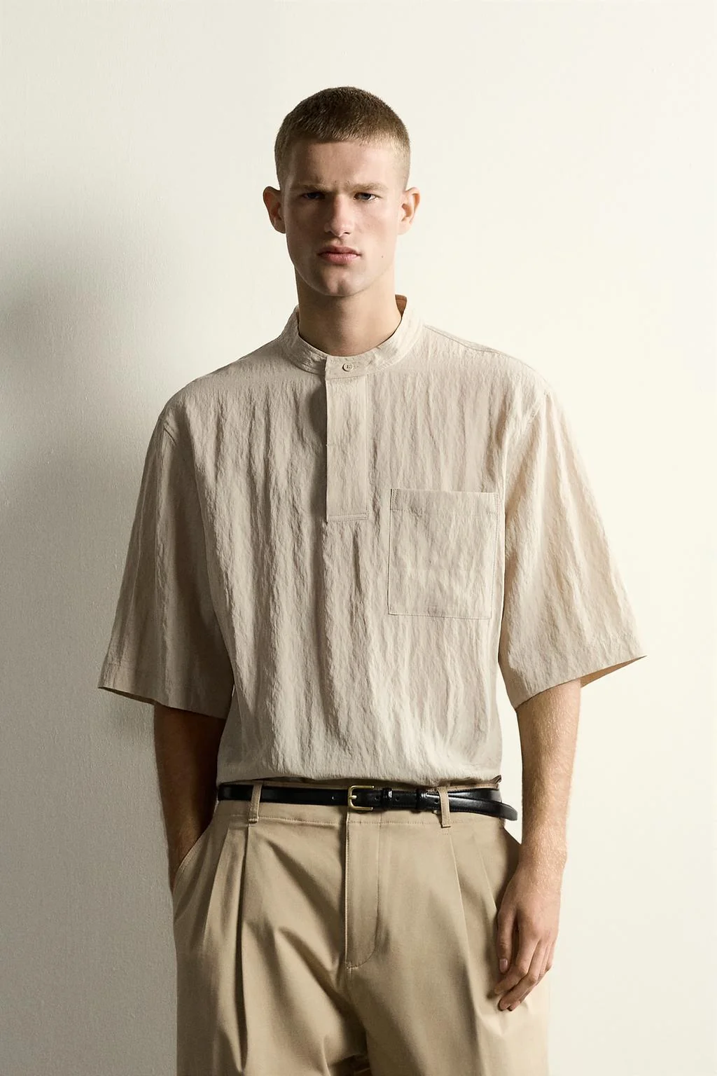 FLOWING POLO SHIRT