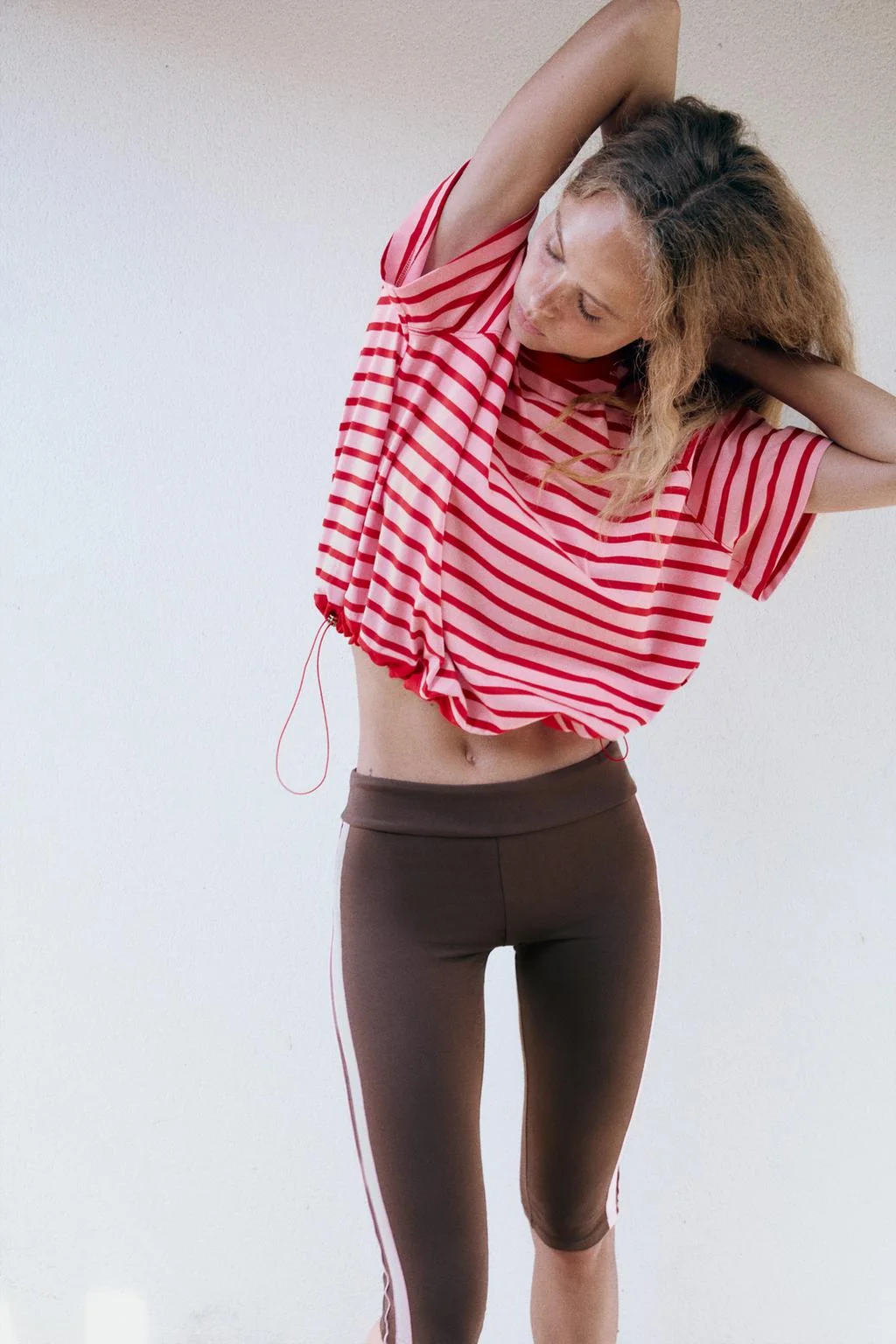 CAPRI LEGGINGS WITH SIDE STRIPES