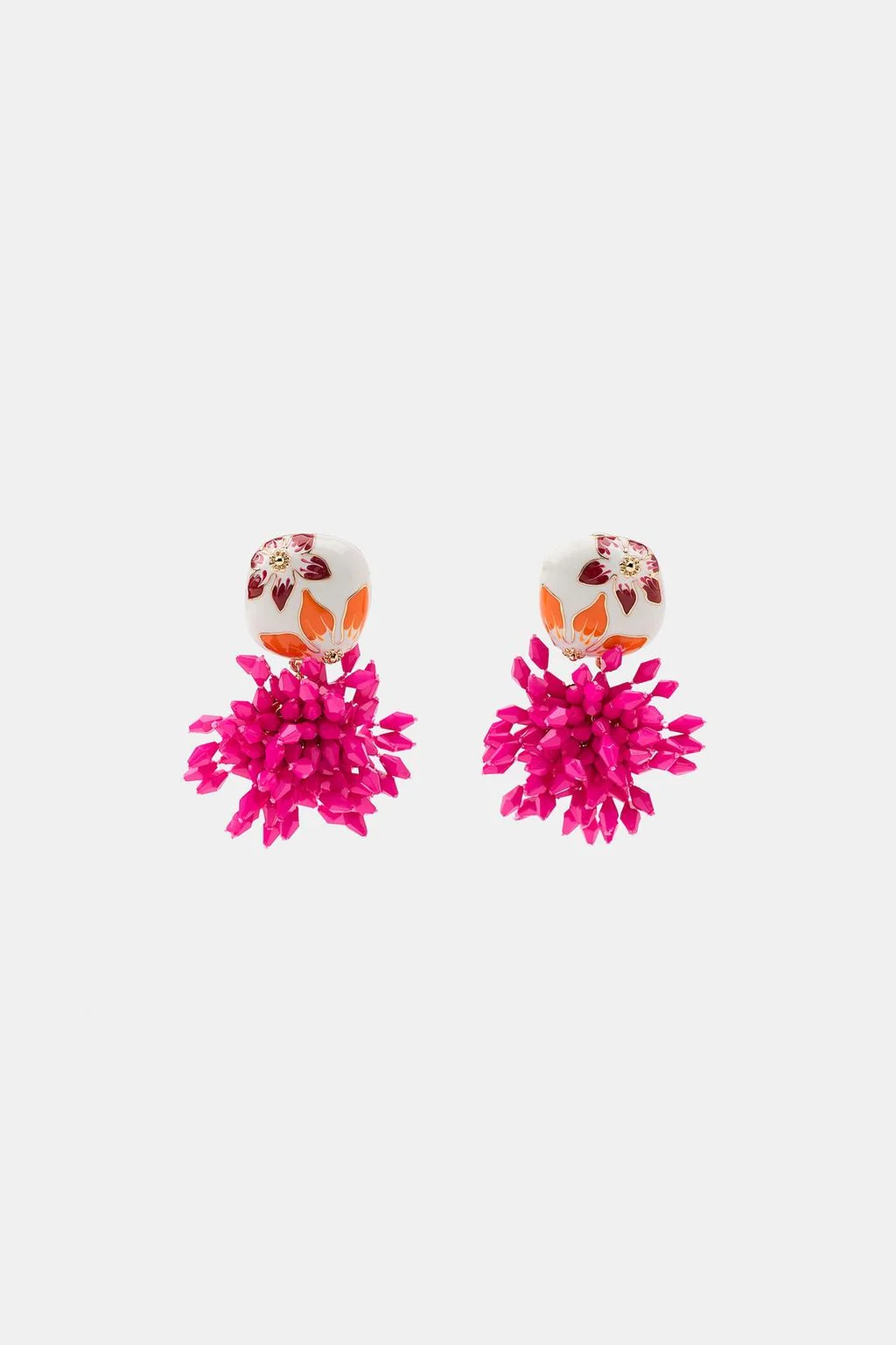 RESIN BEAD EARRINGS