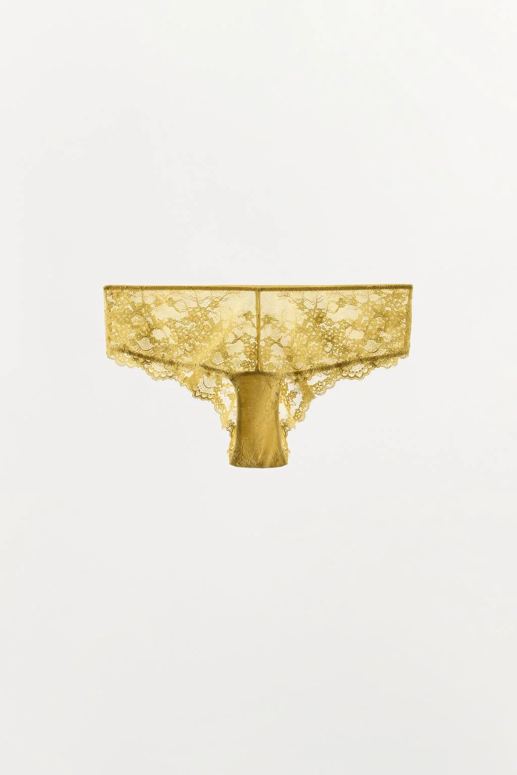 HIGH-WAIST LACE BRIEFS