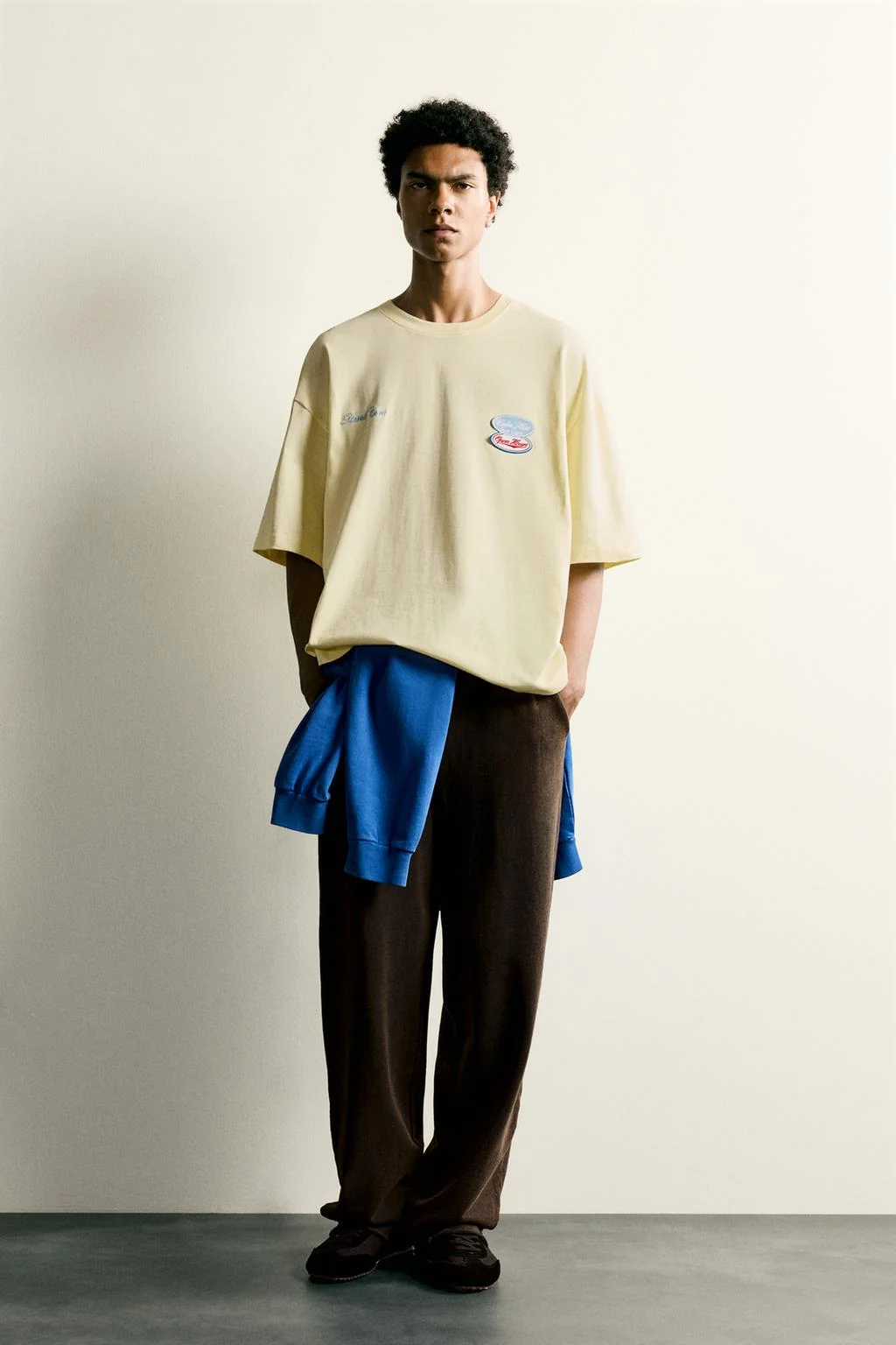 RELAXED FIT PATCHWORK T-SHIRT