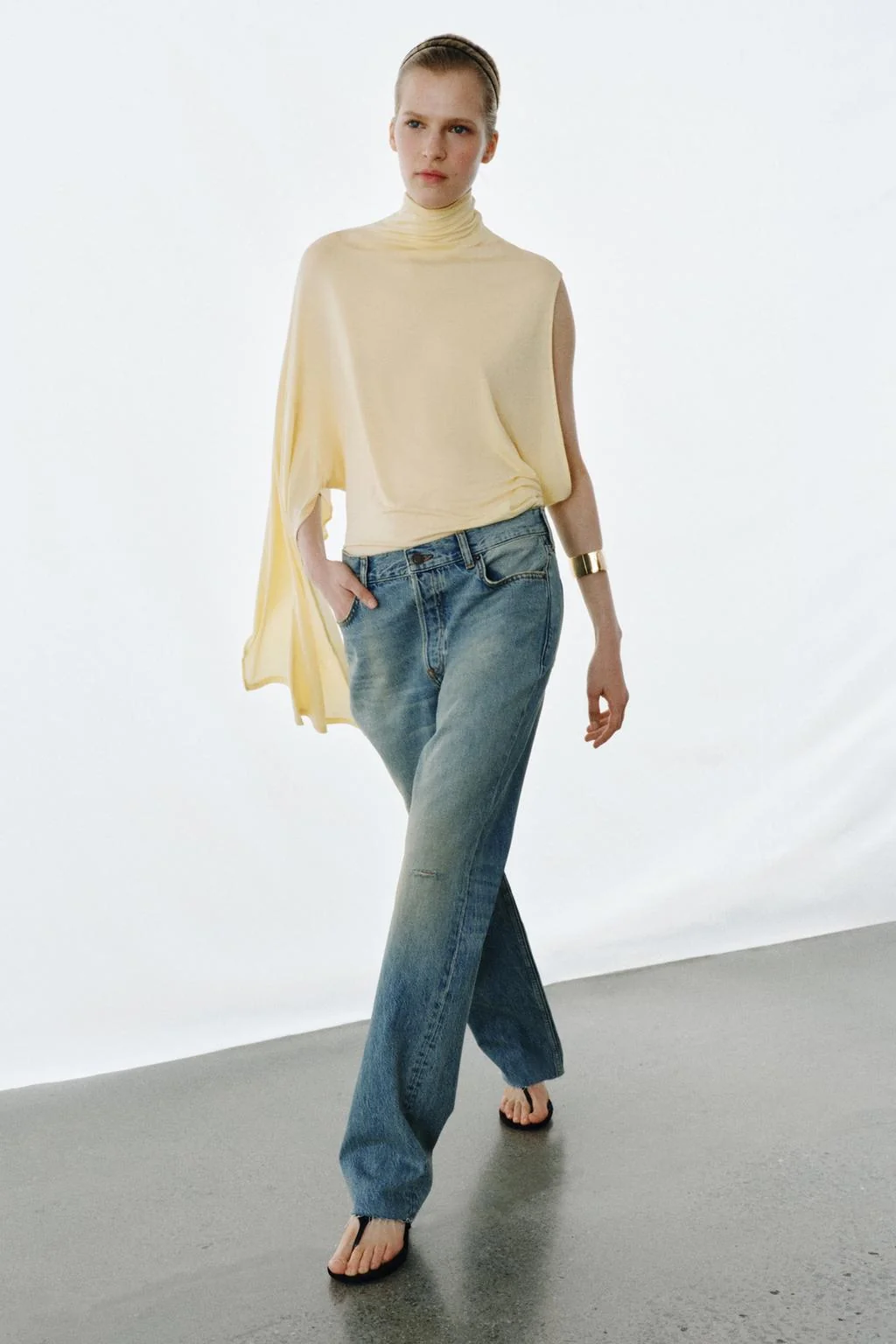 ZW джинсы средней посадки зауженного кроя