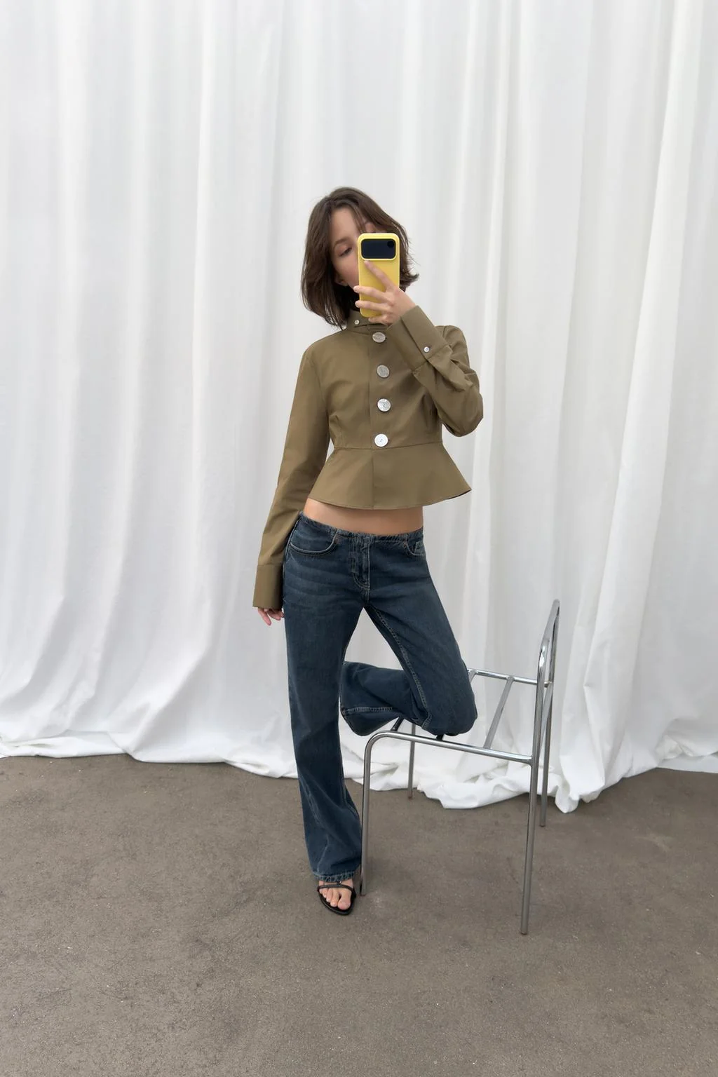 TRF низкие джинсы