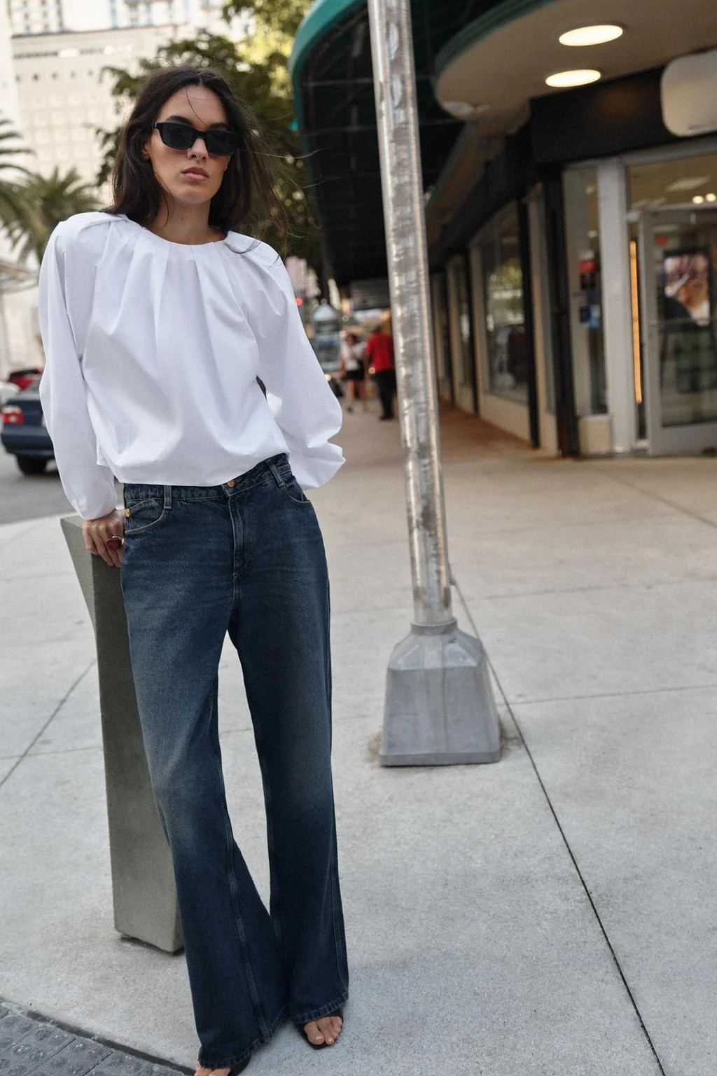 Джинсы Z1975 прямые средней посадки — ПРЯМОКРОЙНЫЕ