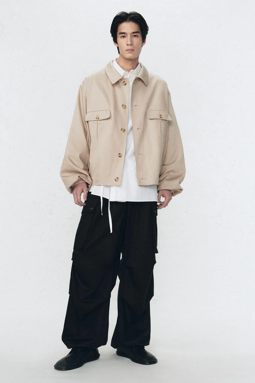 Брюки-карго свободного кроя из костюма SOSHIOTSUKI X ZARA