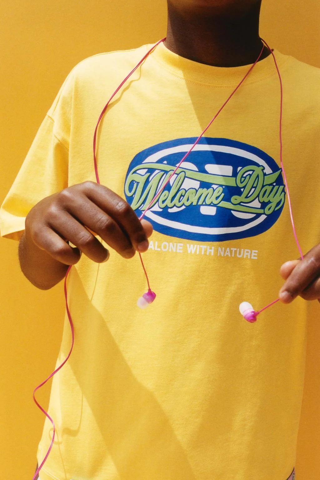 T-SHIRT WITH RAISED PRINT
