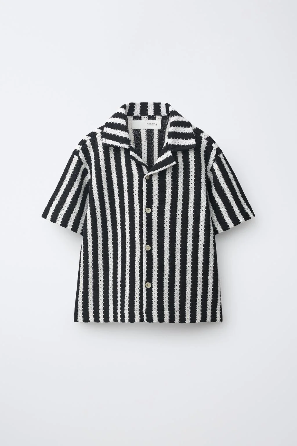 STRIPED KNIT SHIRT