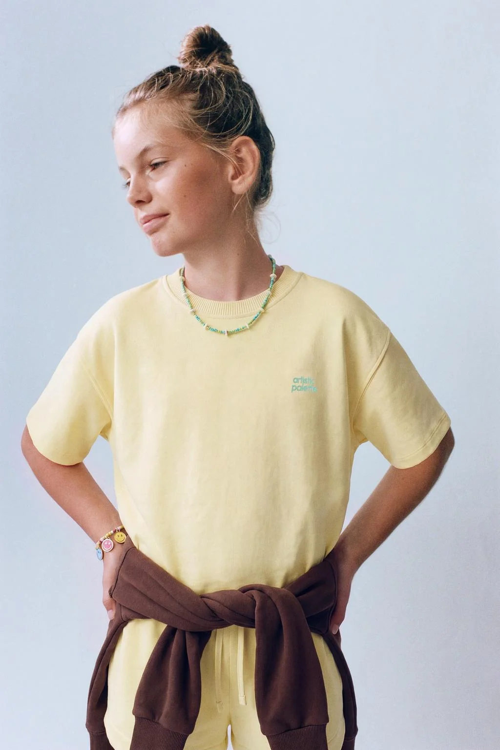 INTERLOCK T-SHIRT AND BERMUDA SHORTS SET