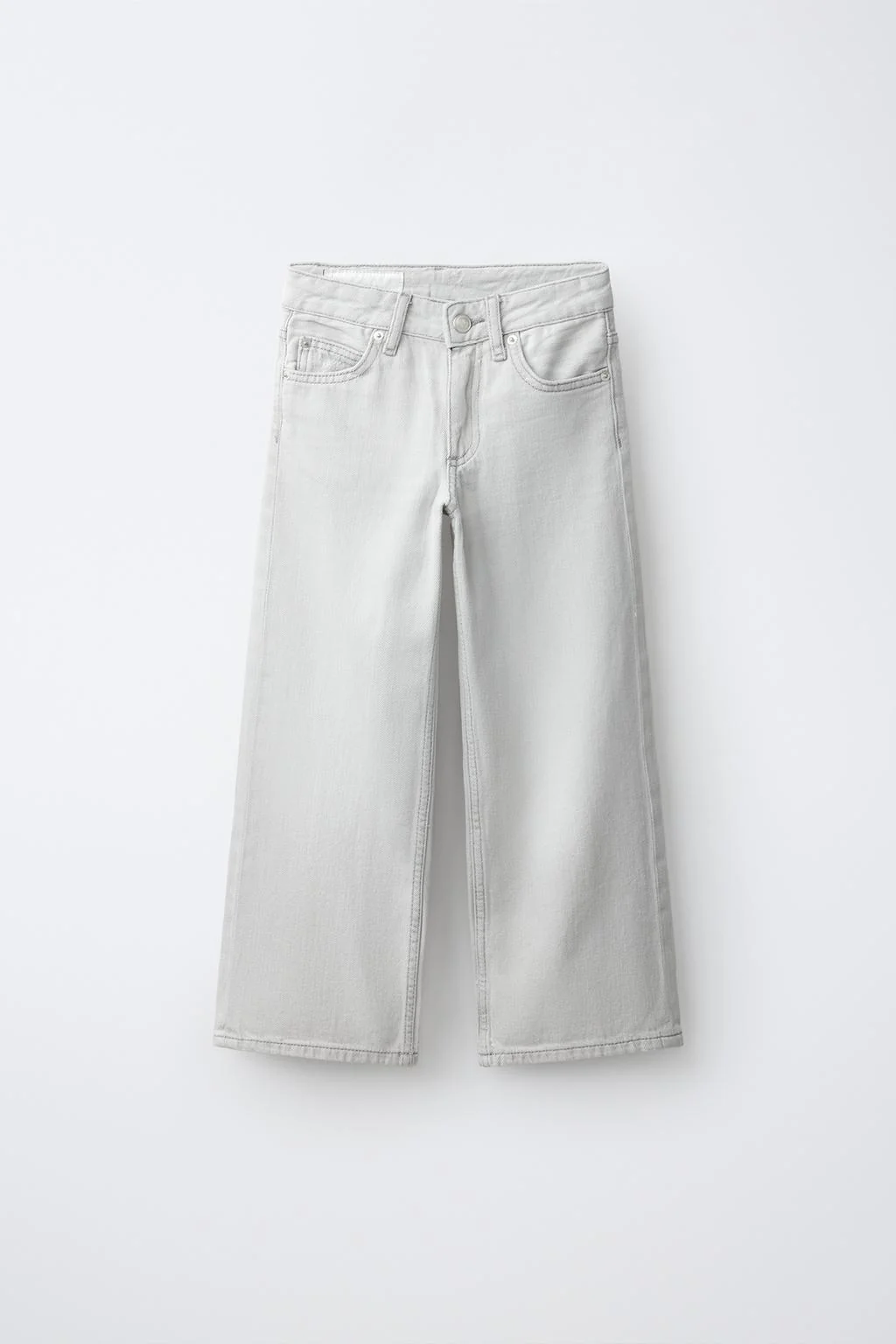 SPARKLY STAR WIDE-LEG JEANS