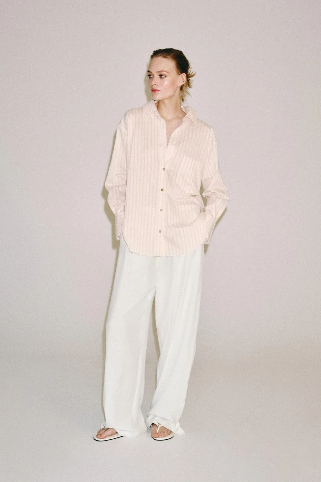 ZW COLLECTION STRIPED SHIRT