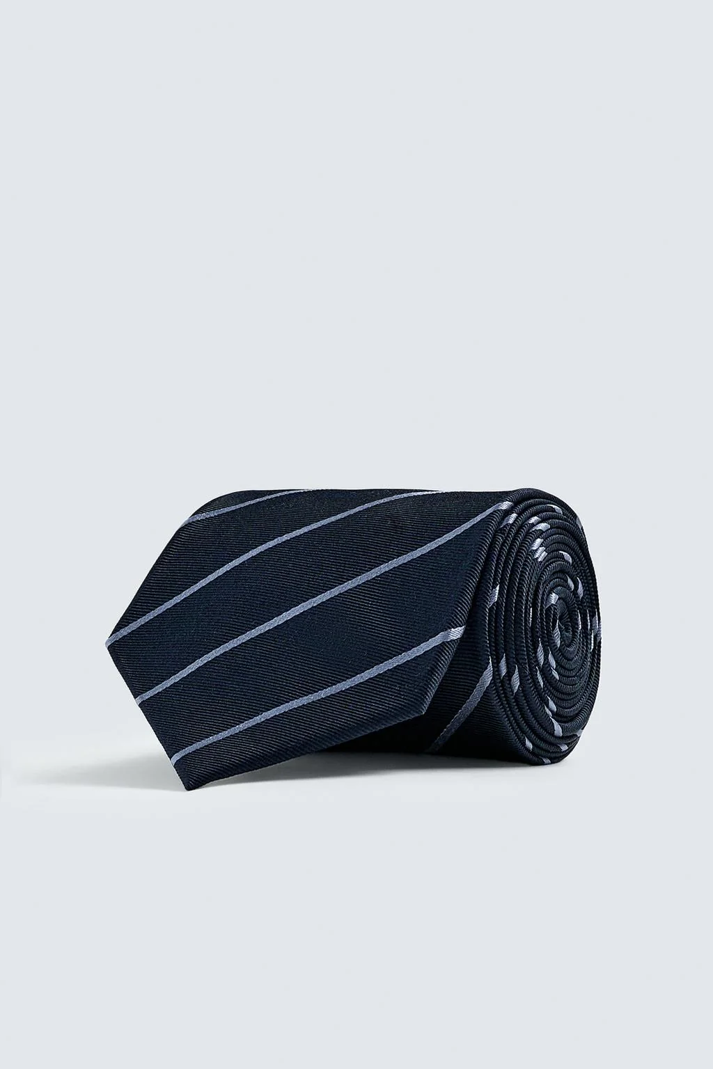 100% SILK STRIPED TIE