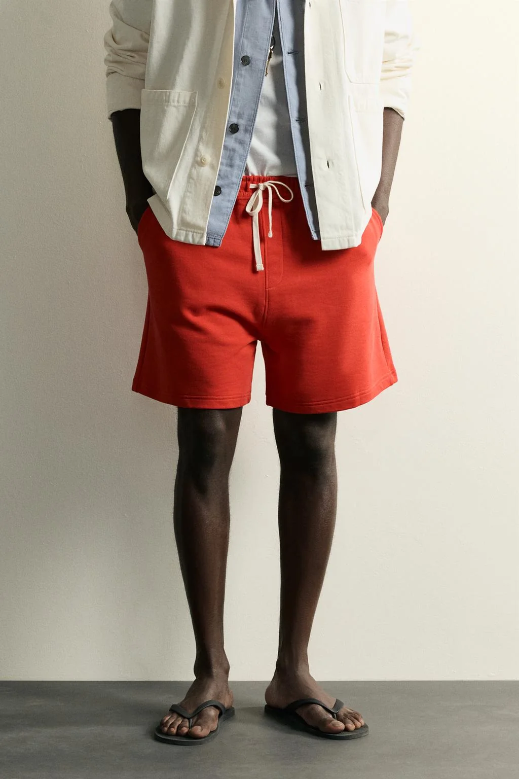 RELAXED FIT JOGGER BERMUDA SHORTS