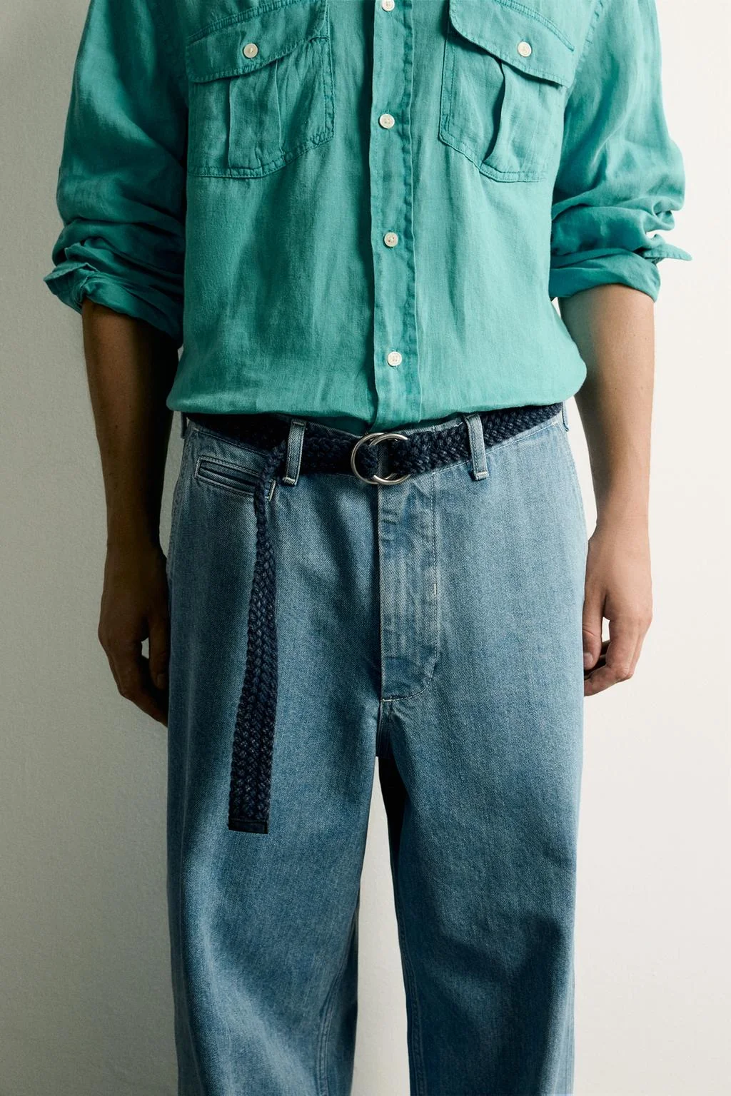 BRAIDED COTTON BELT