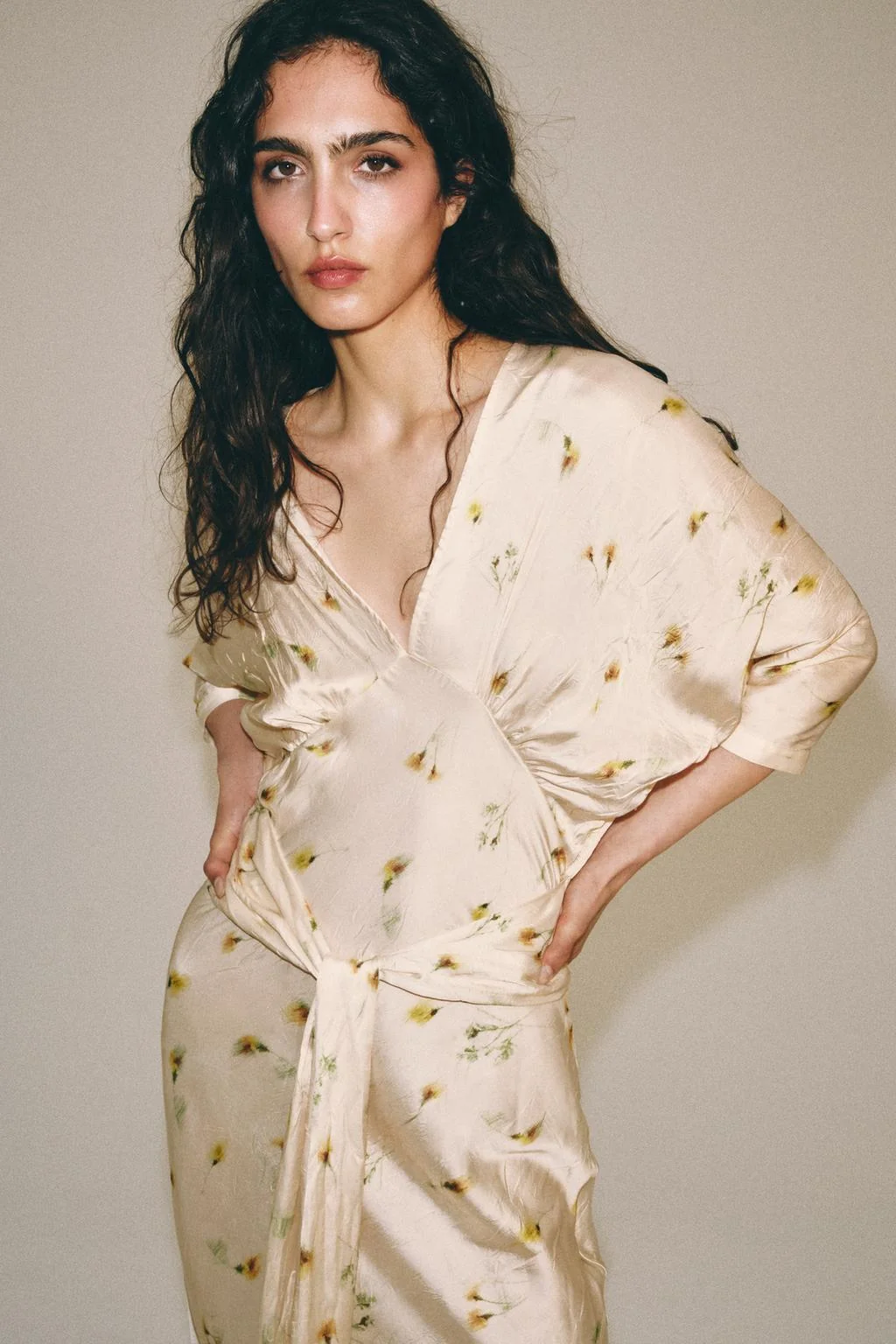 ZW COLLECTION PRINTED LONG DRESS