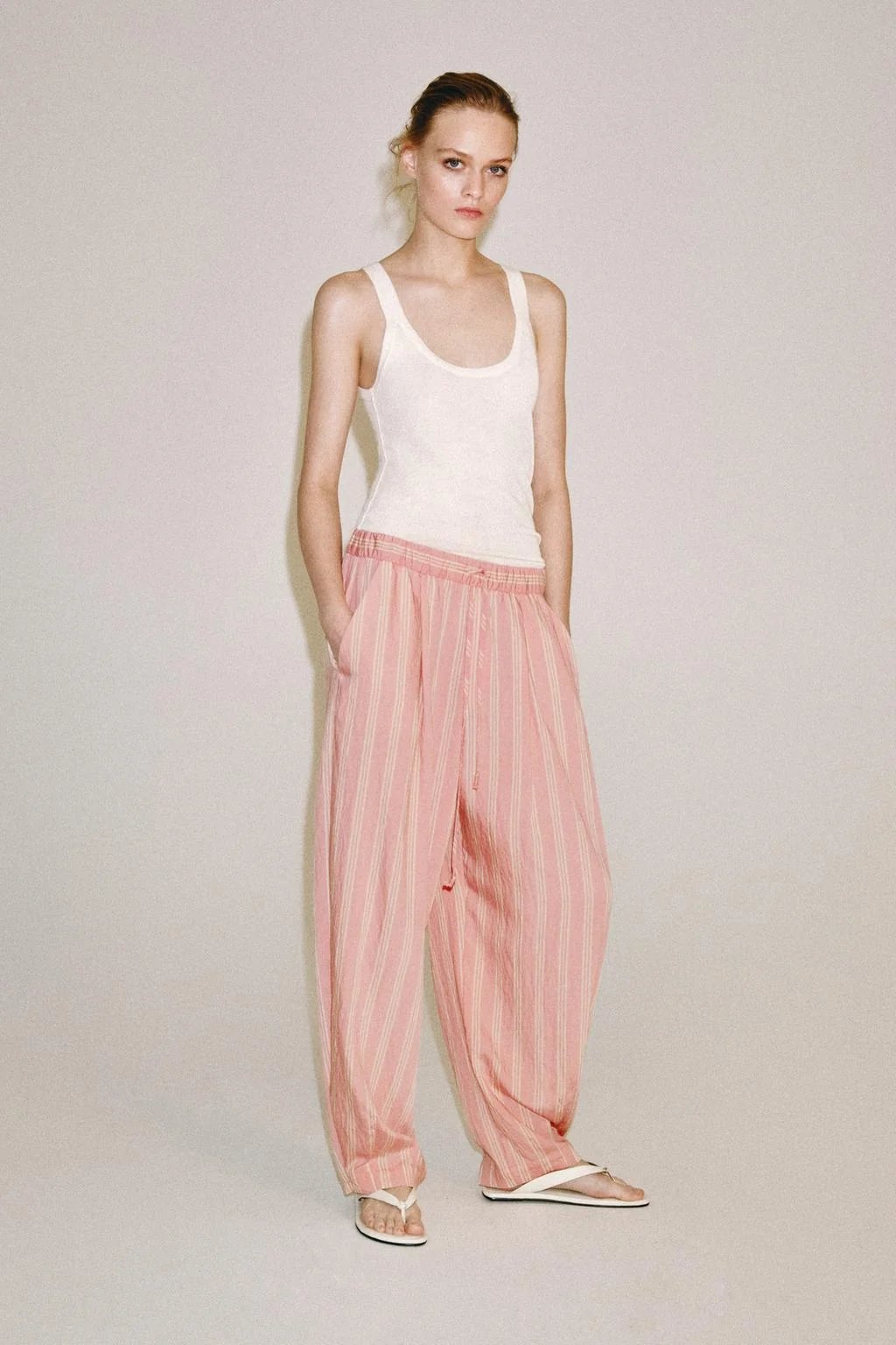 Полосатые шаровары ZW COLLECTION