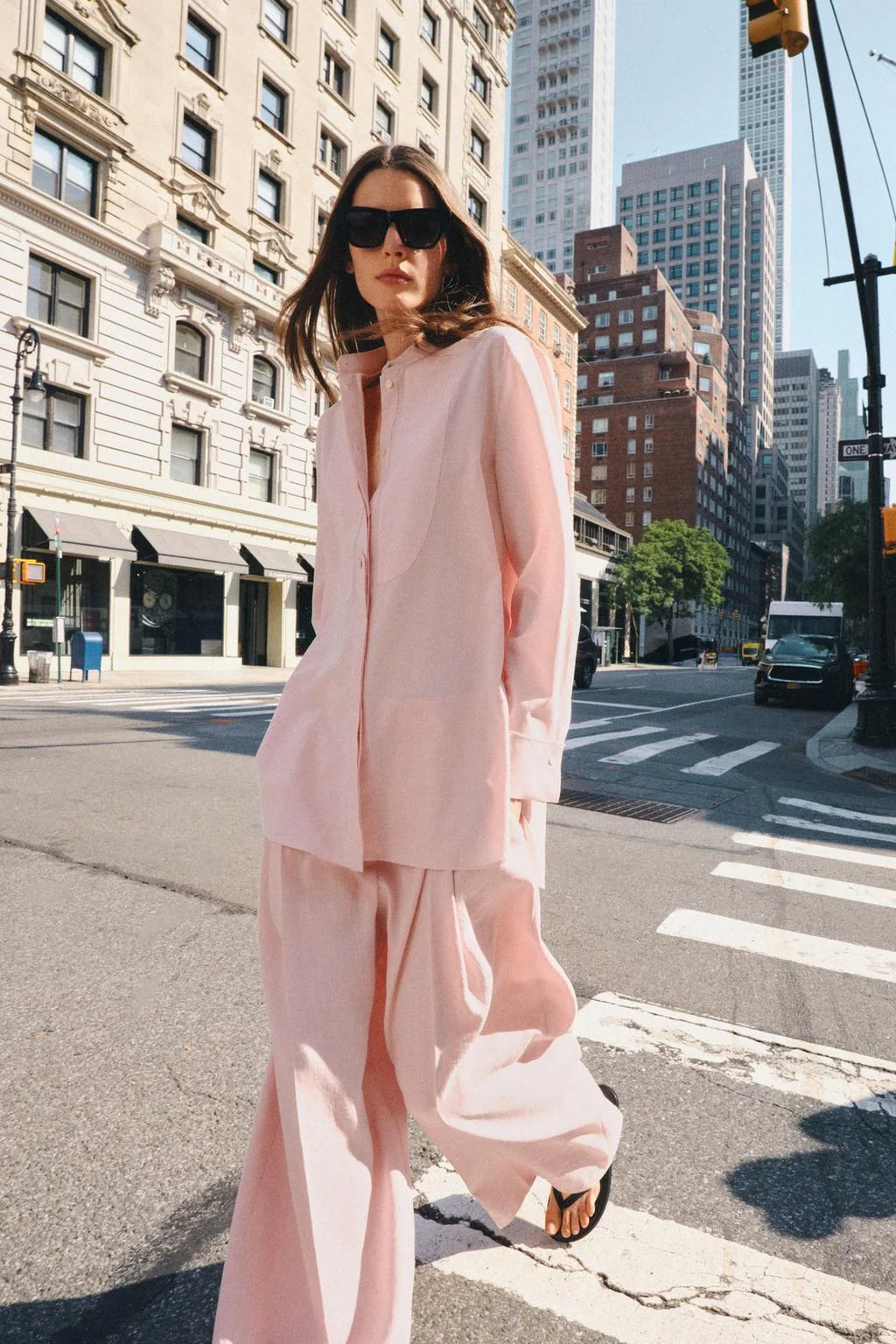 ZW COLLECTION PLEATED TROUSERS