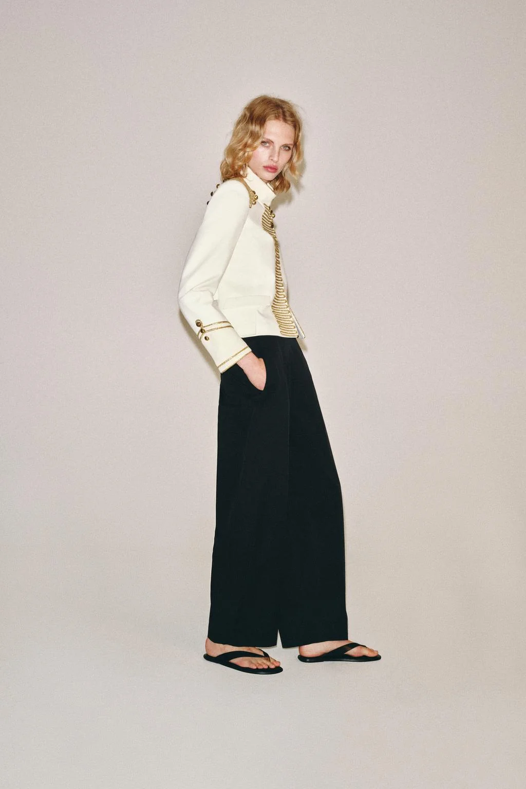 ZW COLLECTION WIDE-LEG TROUSERS