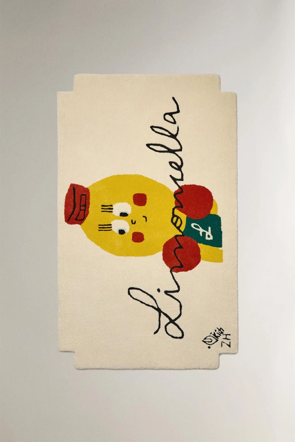 Детский ковёр из шерсти лимончелла х зоопарк животных — Ковры