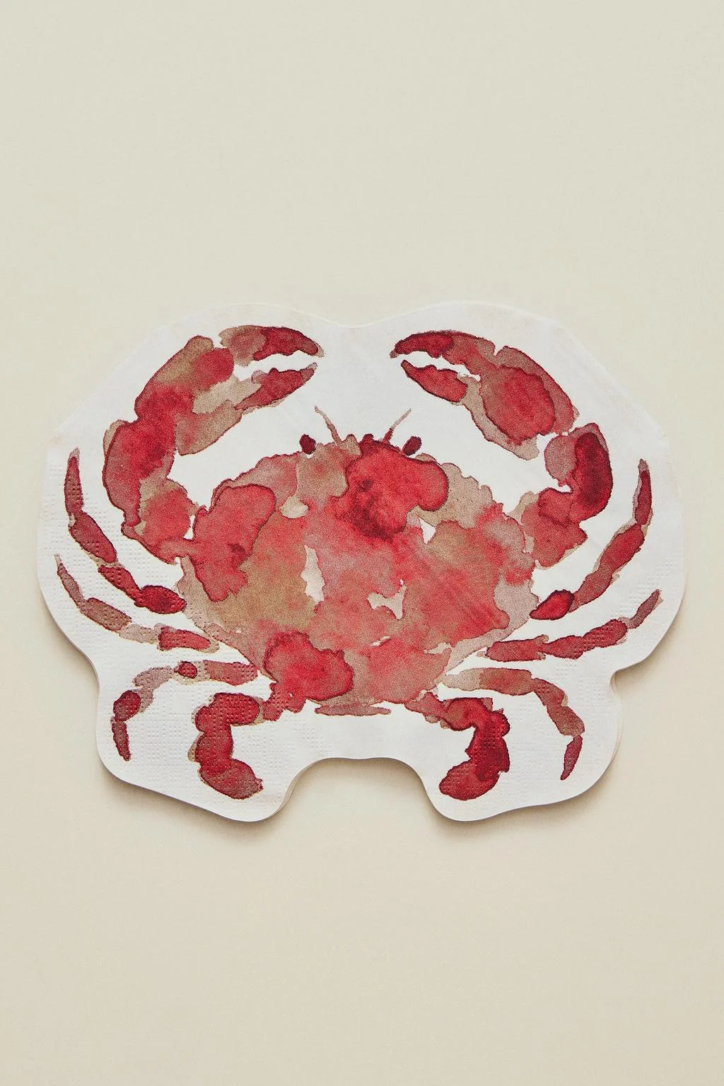 PACK OF CRAB PAPER NAPKINS (PACK OF 20)