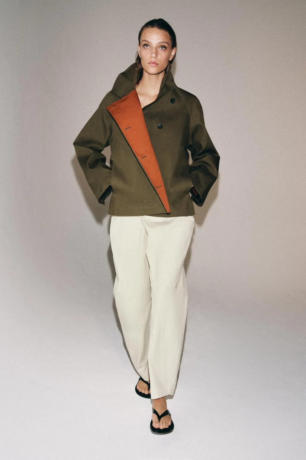 Брюки-сарафаны на пуговицах ZW COLLECTION