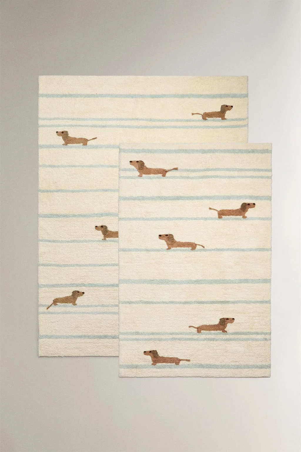 Детский хлопковый ковёр с дизайном собаки — Ковры