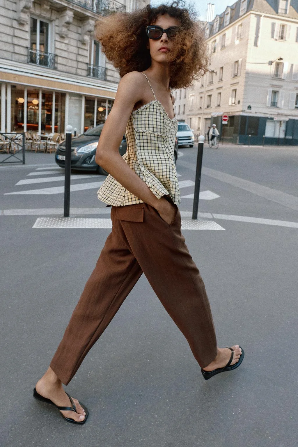 Брюки с резинкой на талии