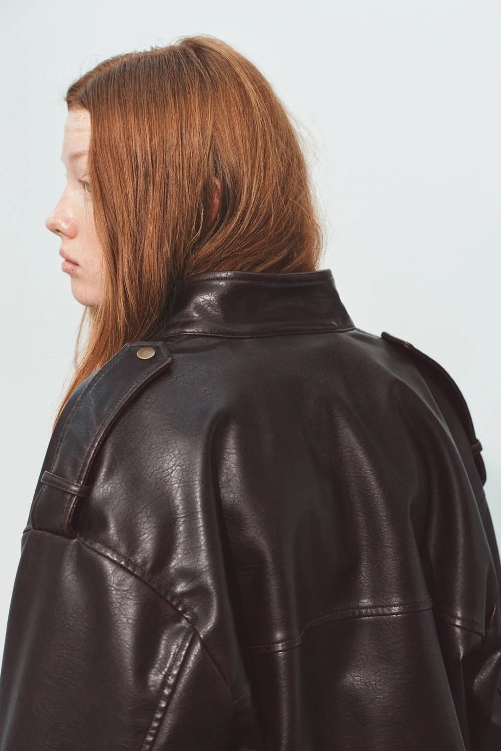 Жакет под кожу со шлёвками