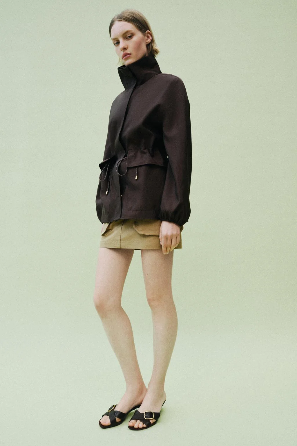 Жакет с регулируемой талией