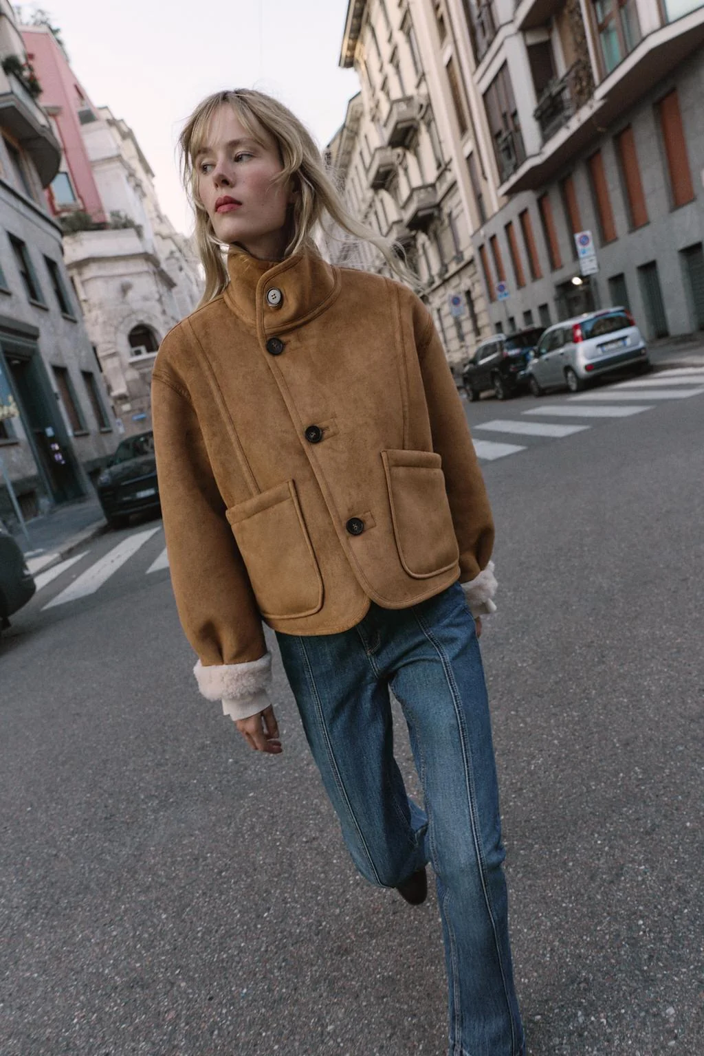 Реверсивный двусторонний жакет