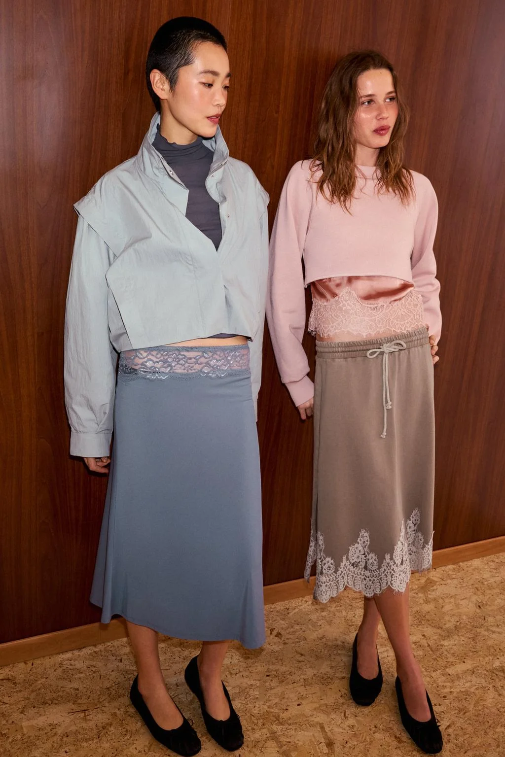 Жакет с высоким воротником