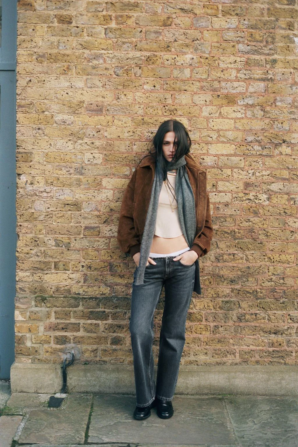 Жакет из искусственной замши