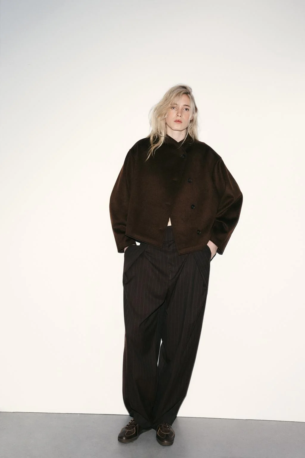 Мягкая куртка-оверсайз