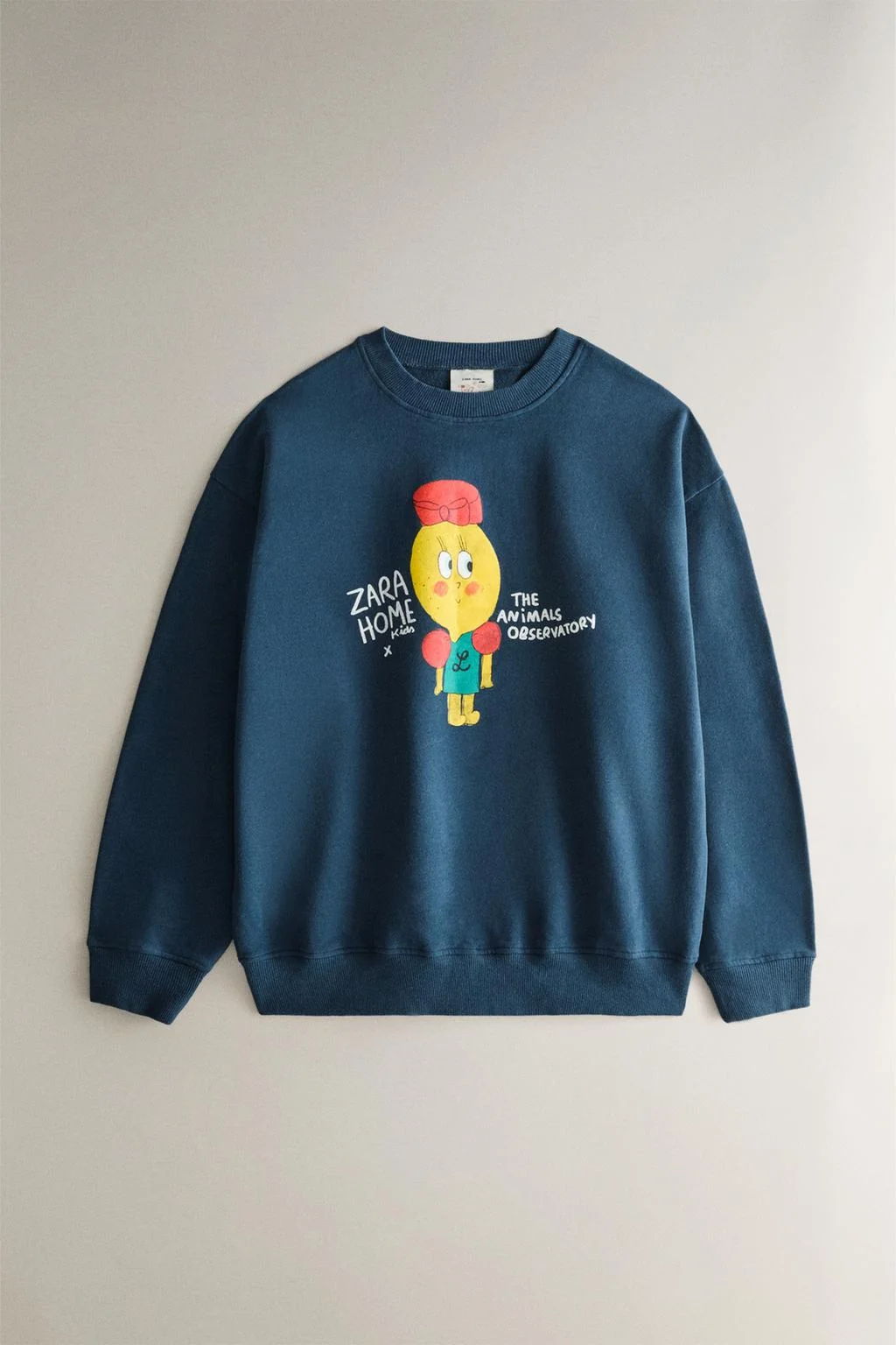 Свитшот LIMONCELLA X THE ANIMALS OBSERVATORY (для взрослых) — ОБСЕРВАТОРИЯ ЖИВОТНЫХ