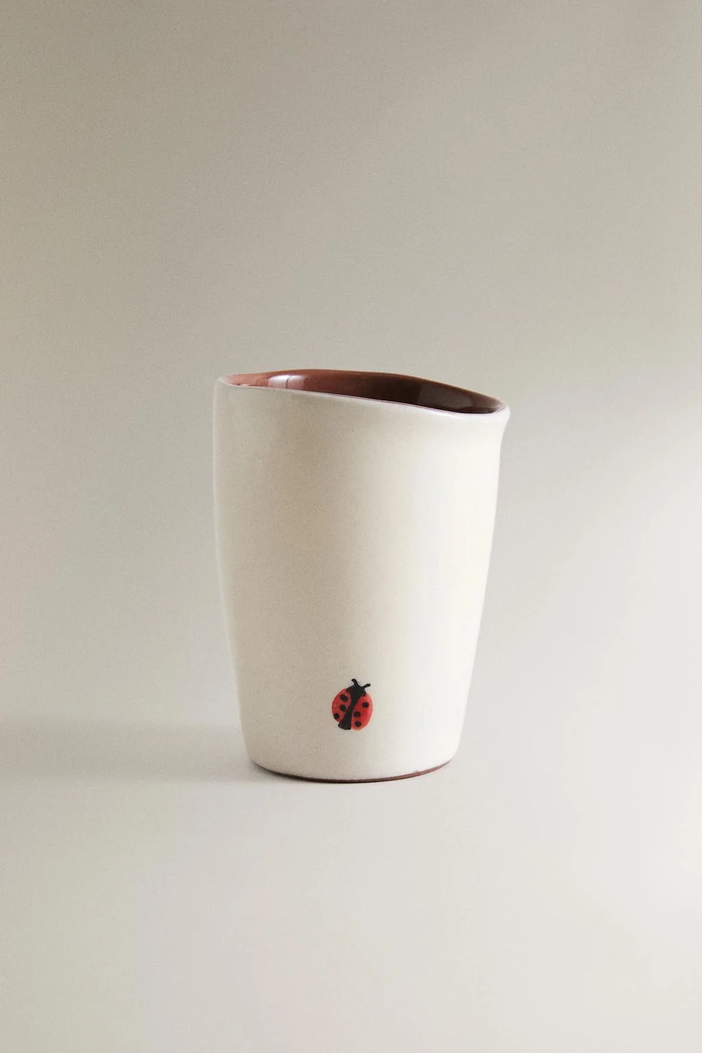 LADYBIRD TOOTHBRUSH TUMBLER