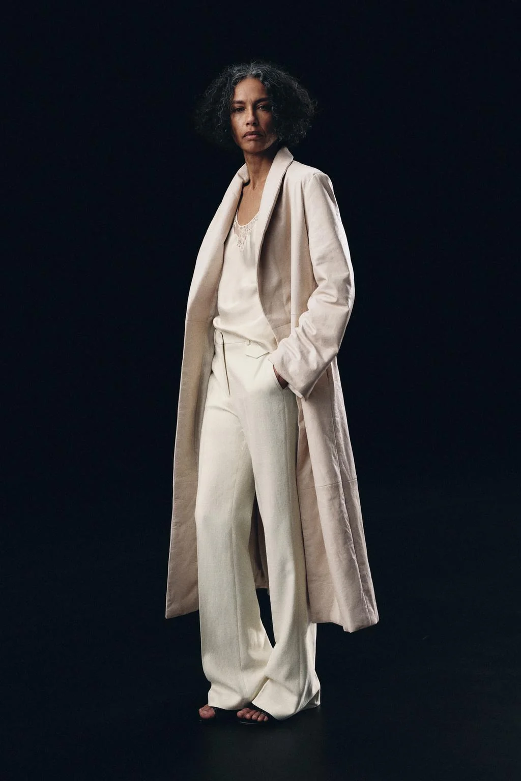 Брюки с заниженной талией и расклешением ZW COLLECTION — Флэр