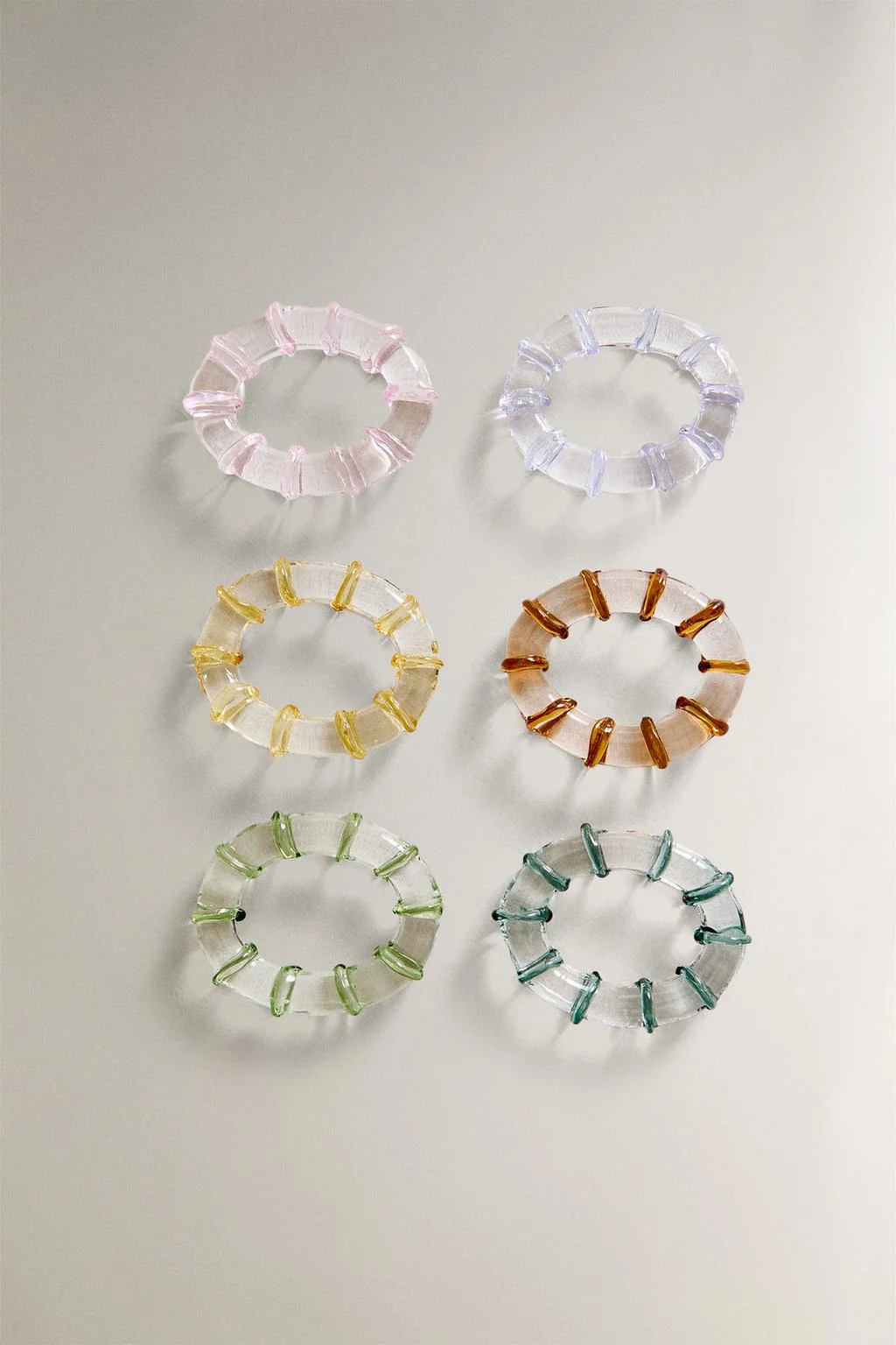 НАБОР СТЕКЛЯННЫХ САЛФЕТОК (НАБОР ИЗ 6)