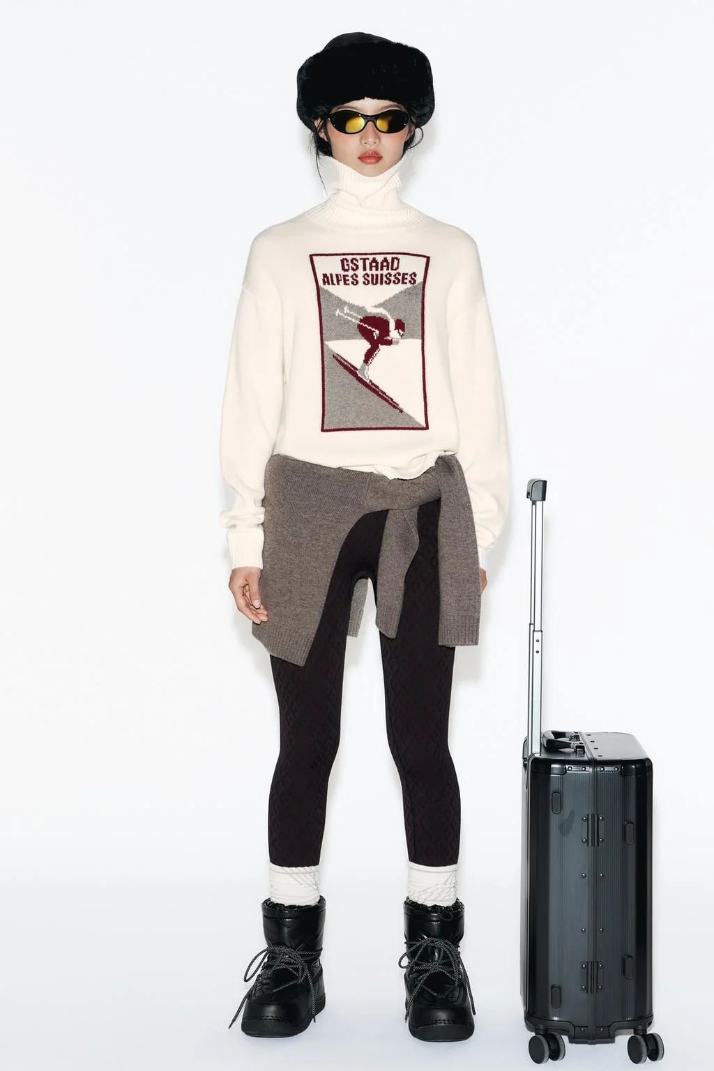 Чемодан для лыжной коллекции с замком безопасности — Специальные цены