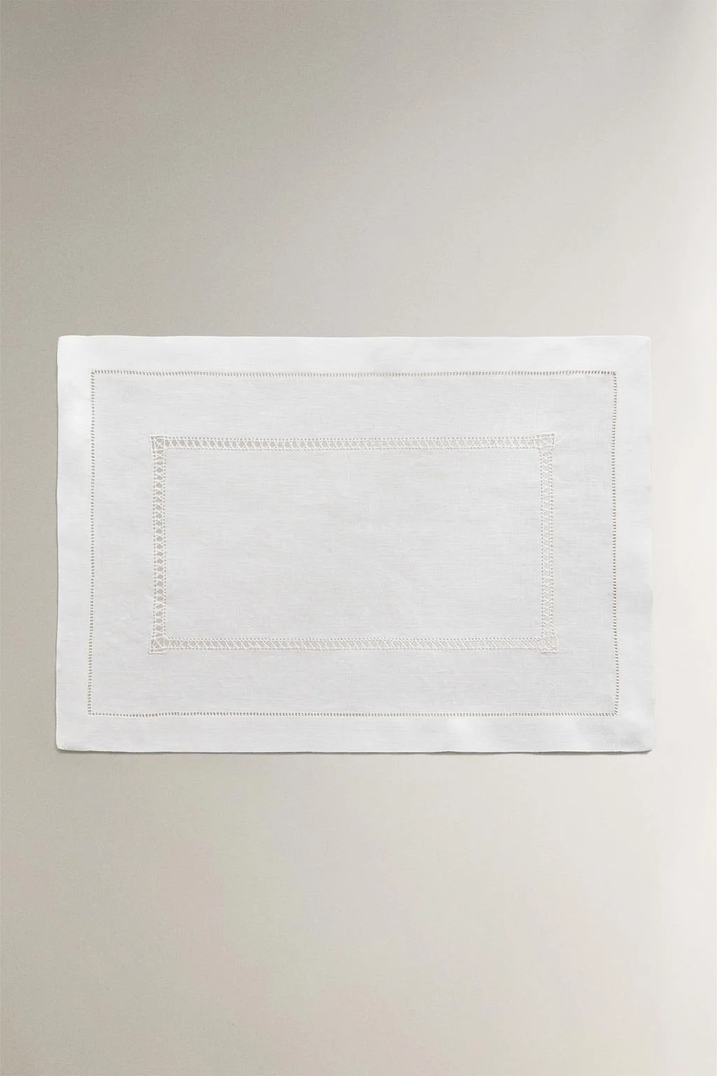 Салфетка из льна с кулиской