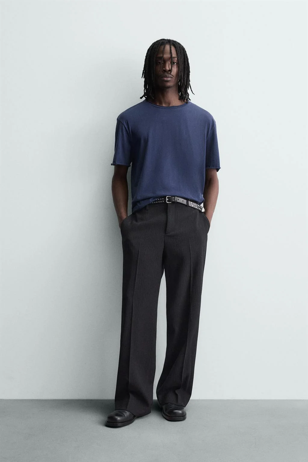 BASIC IRREGULAR FINISH T-SHIRT
