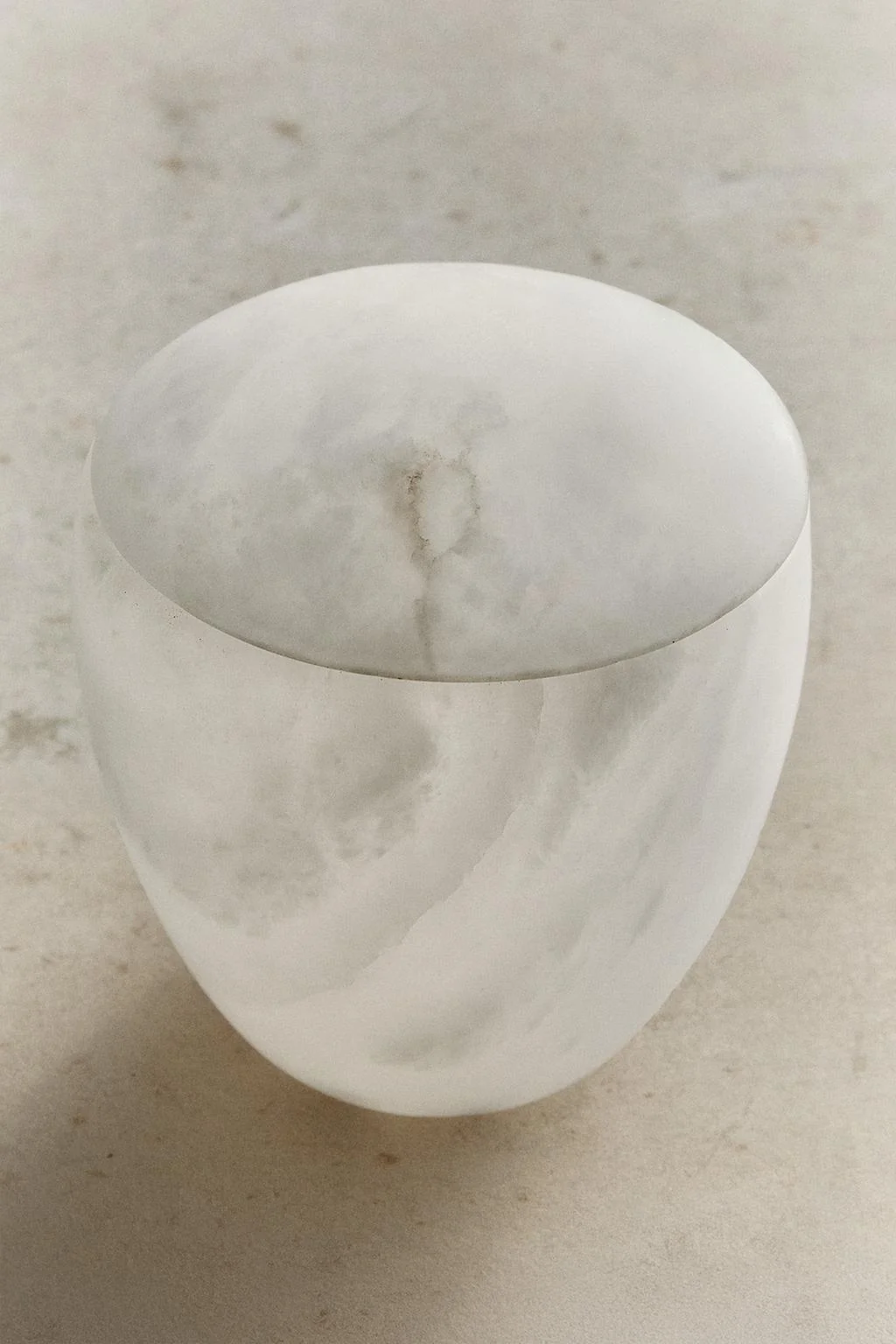 Керамическая банка для ванной Alabaster