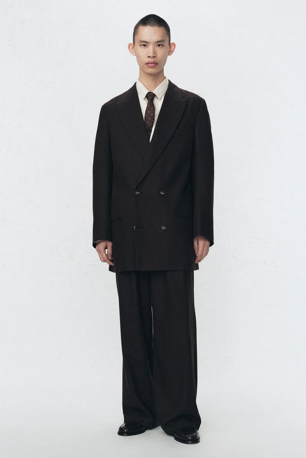 Пиджак-фрак из фланели SOSHIOTSUKI X ZARA — Сошиоцуки × Зара