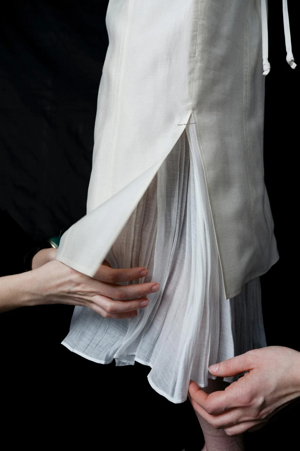 Миди-юбка комбинированная ZW COLLECTION — Коллекция