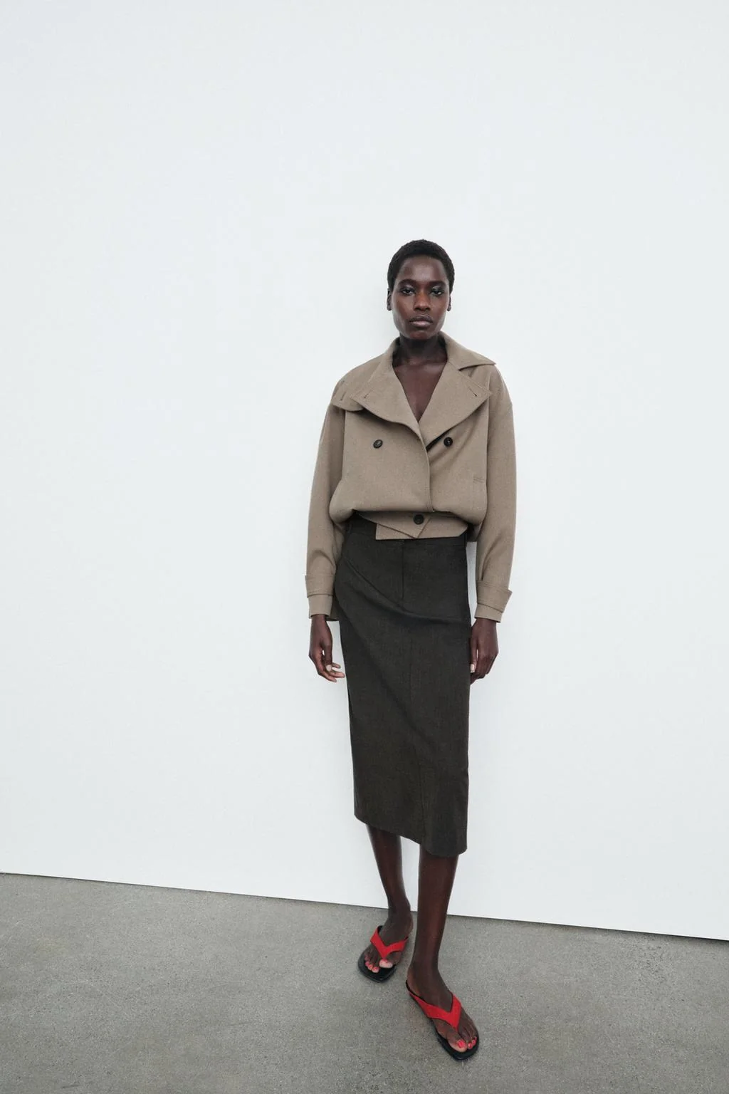 ZW COLLECTION прямая юбка миди