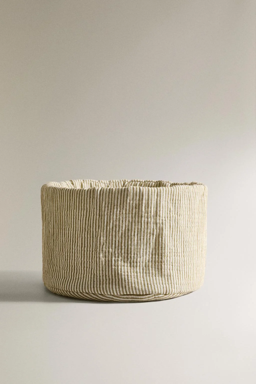 Полосатая муселиновая круглая детская органайзер — Декорация для новорожденных