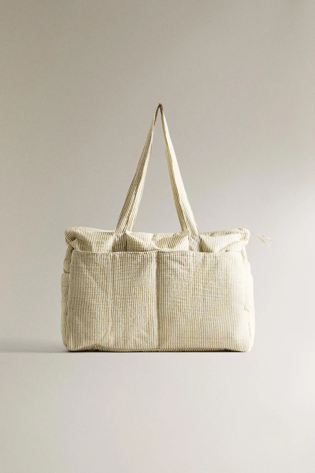 Полосатая муселиновая сумка для мамы — Материнские рукзаки и толкушки