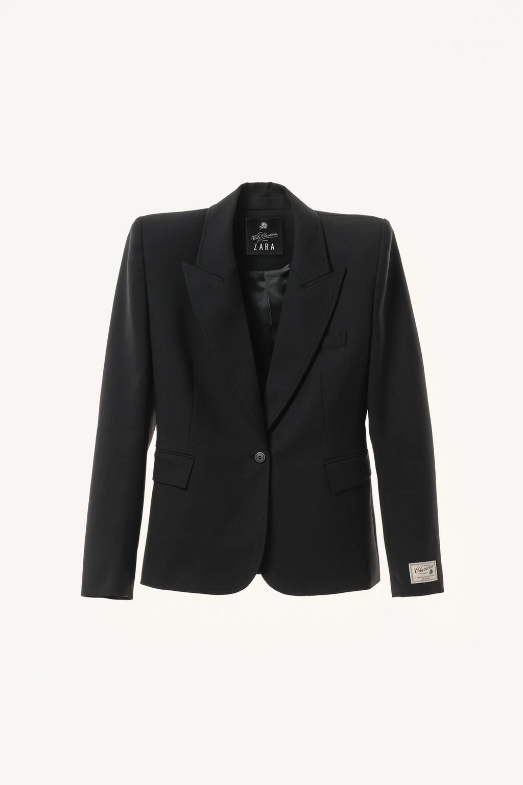 Пиджак с подплечниками из шерсти WILLY CHAVARRIA X ZARA