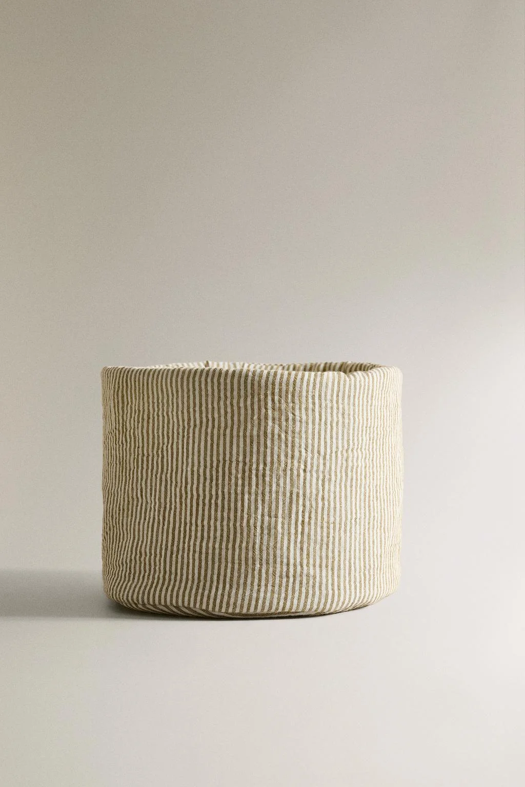 Полосатая муселиновая круглая детская органайзер — Декорация для новорожденных