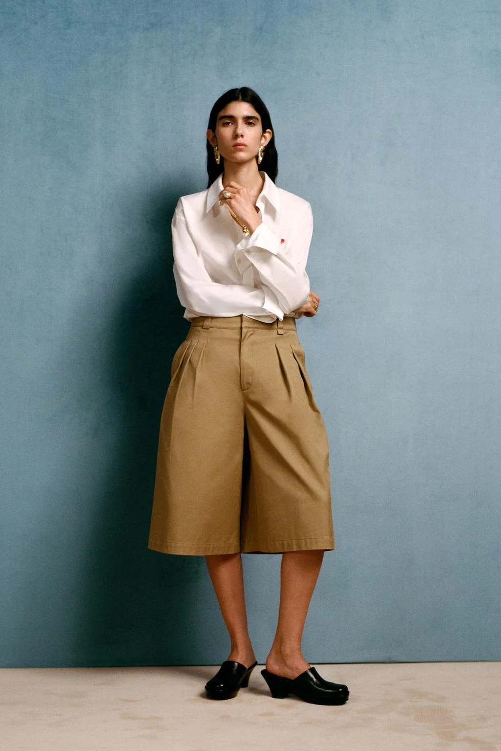 Длинные бермуды с вытачками WILLY CHAVARRIA X ZARA — Специальная серия