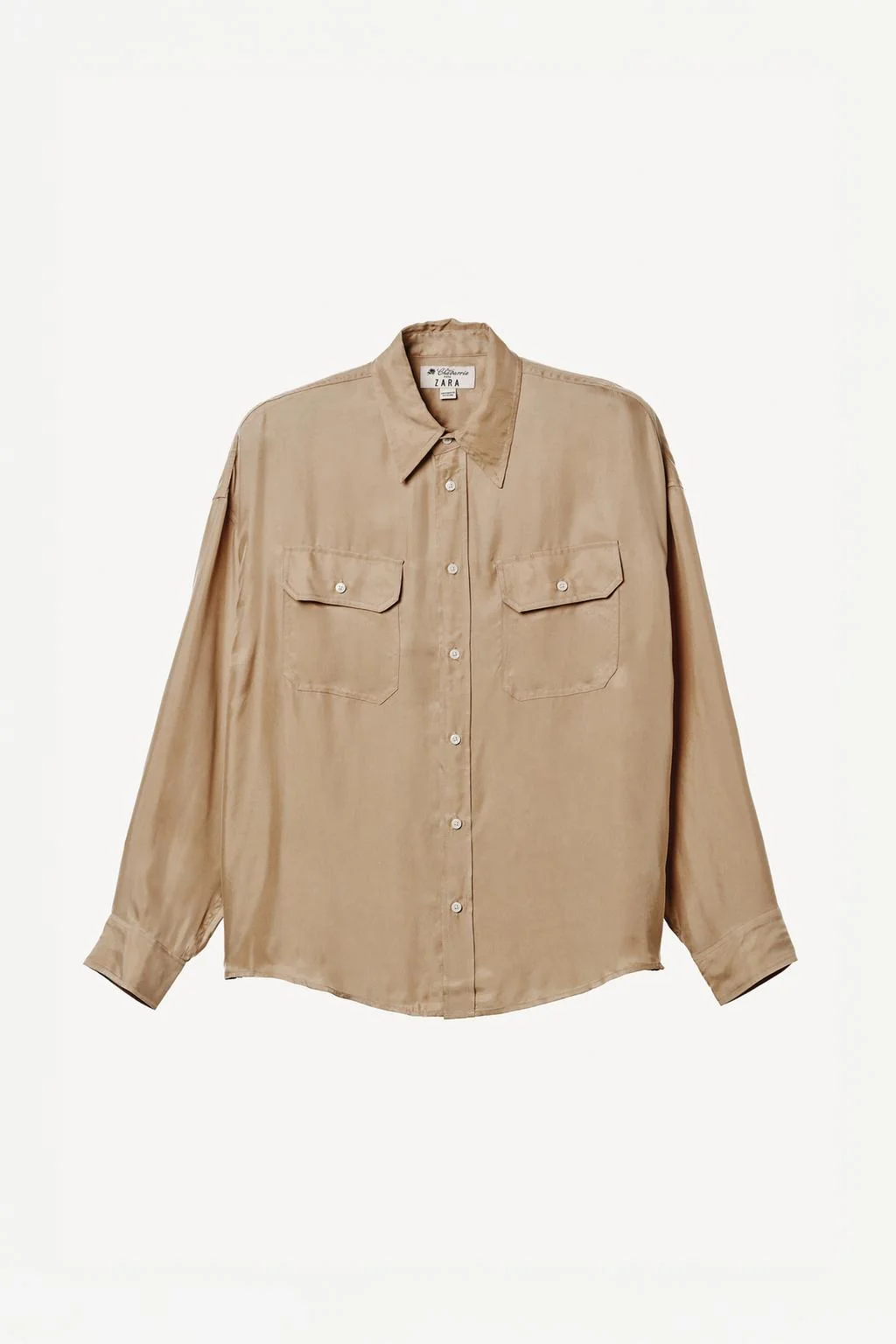 Рубашка из купро-вискозы WILLY CHAVARRIA X ZARA