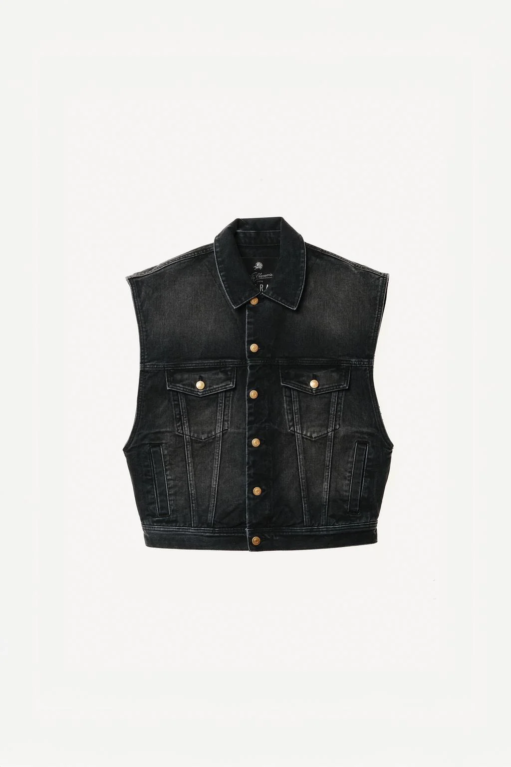 Джинсовый жилет свободного кроя WILLY CHAVARRIA X ZARA